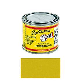 1 Shot 109l-qp 1/4 Pint 109l Metallic Gold Paint Lettering Enamel Pinstriping One