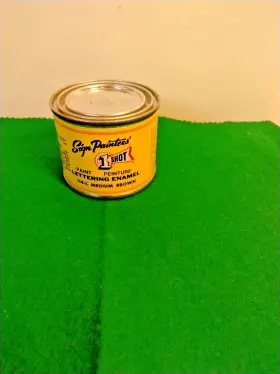 1shot 1 Shot 114l 1/4 Pint Medium Brown Paint Lettering Enamel Pinstriping One Nos