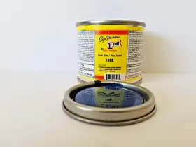 158l 1 Shot 4oz Qp. Dark Blue Lettering Pinstriping Enamel One