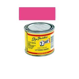 1-shot 163l/4z 163l 4oz Magenta Brush Lettering Enamel Pinstriping One Paint