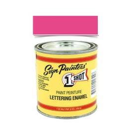 1 Shot 163l/8z 163l 8oz Magenta Brush Lettering Enamel Pinstriping One Paint