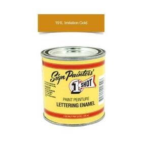 1-shot 191l/8z 191l 8oz Imitation Gold Lettering Enamel Pinstriping One Paint