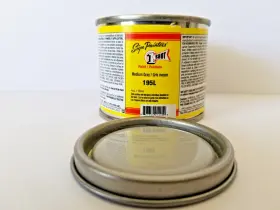 195l 1 Shot 4oz Qp. Medium Gray Lettering Pinstriping Enamel One