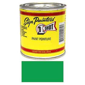 1 Shot 5698 1/2 Pint 142l Emerald Green Paint Lettering Enamel Pinstriping One
