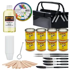 5745 1 Shot Complete Striper Pinstriping And Lettering Enamel Starter Set 8 Colors