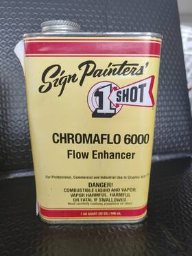 1 Shot 807350011430 One 6000 Flow Enhancer Quart Chromaflo G 98% Full