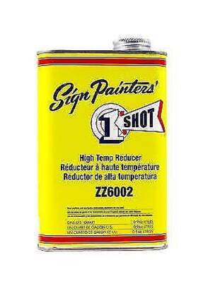 1 Shot 8792 Model Number #6002 High Temp Reducer Quart 6002 Pinstriping Paint