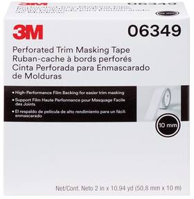 3m 06349 Trim Masking Tape Molding Paint Protection Auto Body Supplies
