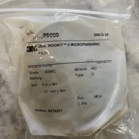 40mic 3m 268l 100 Disk Hookit Microfinishing Film Disc 5 Inch Round Type D