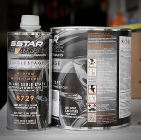5 Star Advantage 8716-1 Advantge School Bus Yellow Acrylic Urethane Automotive Paint Kit 1 Gal