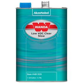 Akzo Nobel 481329/481326 Wanda Low Voc Clear Coat Slow Kit 481329 With 481326 Hardener
