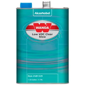 481326 Akzo Nobel 481329/481326 Wanda Low Voc Clear Coat Slow Kit 481329 With Hardener