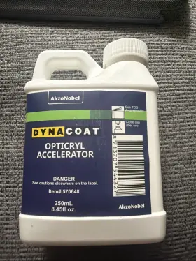 570648 Akzo Nobel Dyna Coat Opticryl Accelerator - 250ml 8.45 Fl Oz 570648 Akzo Nobel Dyna Coat Opticryl Accelerator - 250ml 8.45 Fl Oz