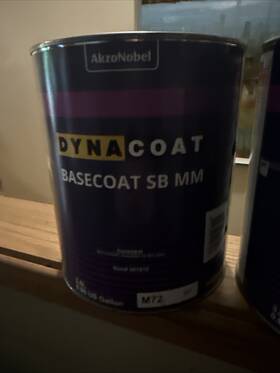 Akzonobel 713707502747 Akzo Nobel Dynacoat Basecoat M72 1 Gallon