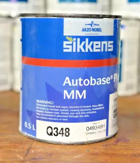 049348h Akzonobel Sikkens #049348h Autobase Plus Mm Q348 Orange Yellow Qt Free