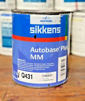 049431 Akzonobel Sikkens #049431 Autobase Plus Mm Q431 Yellow Transparent 1qt