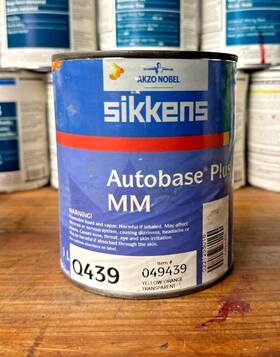 Akzonobel Sikkens #0494439 Autobase Plus Mm Q439 Yellow Orange Trans. 1qt