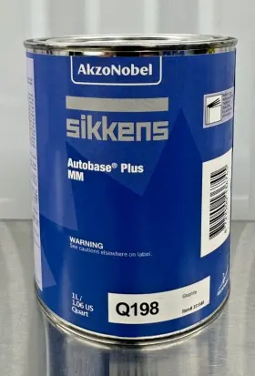 351546 Akzonobel Sikkens Q198 Autobase Plus Mm Toner Graphite Ships Free