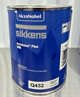 Akzonobel Sikkens #516781 Q432 Autobase Plus Mm Toner Yellow Green Transparent 516781