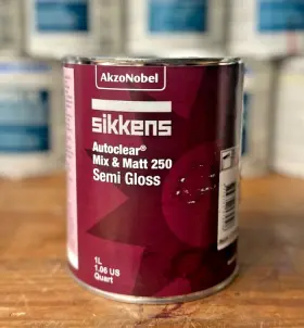 572546 Akzonobel Sikkens Autoclear Mix &matt Semi Gloss 1l Free Item