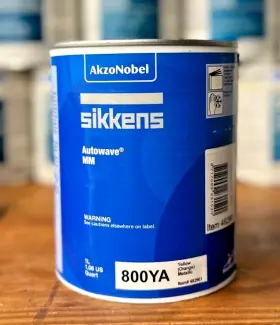 800ya Akzonobel Sikkens Autowave Mm Yellow Orange Metallic 1qt Free