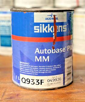 Akzonobel Sikkens Q933f #049926 Autobase Plus Mm Brown Red Pearl Fine 1qt