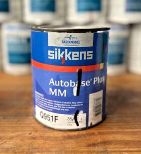 Akzonobel Sikkens Q951f #351556 Autobase Plus Mm Green Pearl Fine 1qt