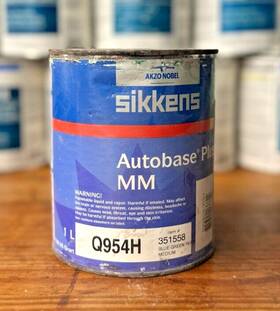 Akzonobel Sikkens Q954h #351558 Autobase Plus Mm Blue Green Pearl Med 1qt