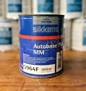 389936 Akzonobel Sikkens Q964f #389936 Autobase Plus Mm Fine Pearl Blue Qt Free