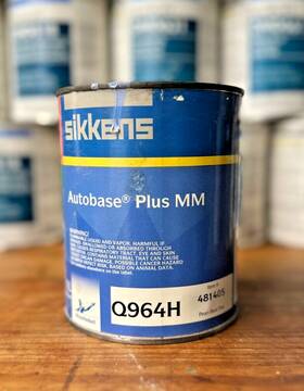 Akzonobel Sikkens Q964h #481405 Autobase Plus Mm Pearl Blue Fine Qt