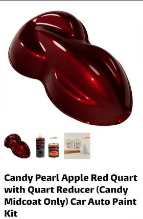 Auto Paint Pro Inc. P045g46 Candy Pearl Apple Red Car Paint-kit