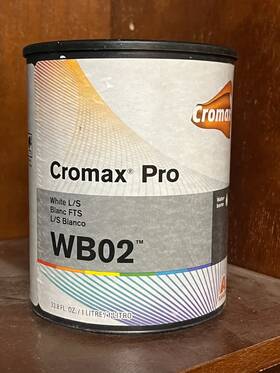 Axalta Cromax Pro Wb02 Mixing White L/s 33.8fl Oz Full