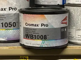 Wb1008 Axalta Cromax Pro Satin Green Pearl 16.9fl Oz 0.5l Mixing Color