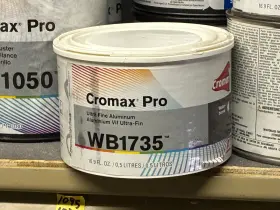 Wb1735 Axalta Cromax Pro Ultra Fine Aluminum 0.5 Litre Mixing Color