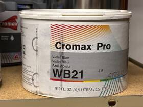 Axalta Cromax Pro Wb21 Violet Blue 16.9fl Oz 0.5l Mixing Color