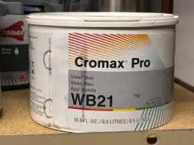 Wb21 Axalta Cromax Pro Violet Blue 16.9fl Oz 0.5l Mixing Color