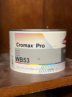 Axalta Cromax Pro Wb53 Orange Yellow 16.9fl Oz 0.5l Mixing Color New