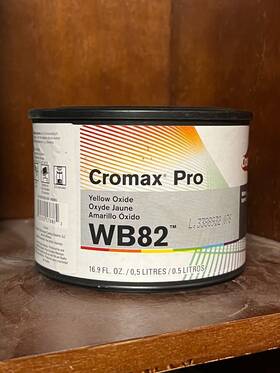 Axalta Cromax Pro Wb82 Yellow Oxide 16.9fl Oz 0.5l Mixing Color New