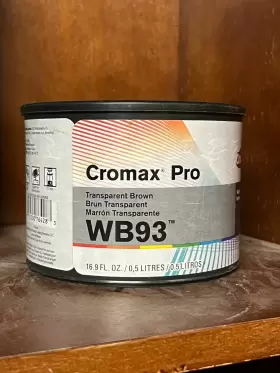 Wb93 Axalta Cromax Pro Transparent Brown 16.9fl Oz 0.5l Mixing Color New