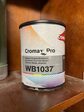 Axalta Dupont Cromax Pro Wb1037 Medium Course Aluminum 33.8oz Mixing Toner New