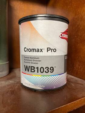 Axalta Dupont Cromax Pro Wb1039 Course Aluminum 33.8oz 1l Mixing Toner