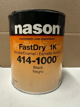 414-1000 Axalta Nason Fastdry Black 1k Acrylic Enamel Paint 1 Gallon