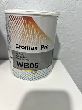 Axalta Wb05 Cromax Pro Jet Black Mixing Color 33.08 Fl Oz Free Shipping