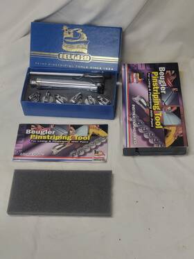 Beugler 37025 New Buegler Pro Pinstriping Paint Tool Kit With Video Box