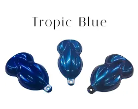 Tb-121 Carbon Moto Customs Tropic Blue 1 To Candy Pearl Mid Coat Kit