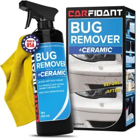 Carf-k302 Carfidant Bug And Tar Remover For Cars Exterior With Ceramic Coating Easily Safely 18oz