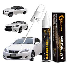 Carsmallma Mbt-lexus-274 Touch Up Paint Kit For Lexus 077 Pearl White Starfire Scratch Repair Pro