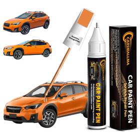 Carsmallma Mbt-subaru-229 Touch Up Paint Kit For Subaru Pak Sunshine Orange Professional Finish Oem