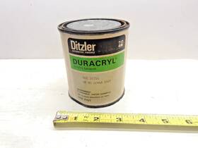 Ditzler Ddl-32714 Duracyl Automotive Paint Pint Full Acrylic Lacquer Can 1968 Mg Gray