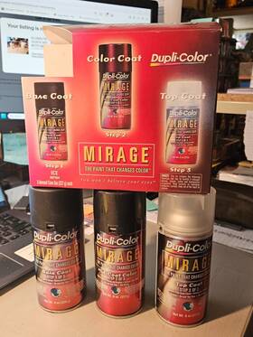 Dupli-color Cpn612039 Dupli-coat 3 Step Painting System Basecoat Coat And Top 8 Oz Cans